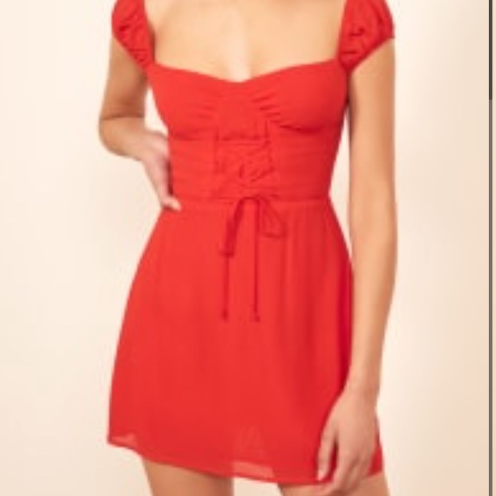 Reformation corset dress